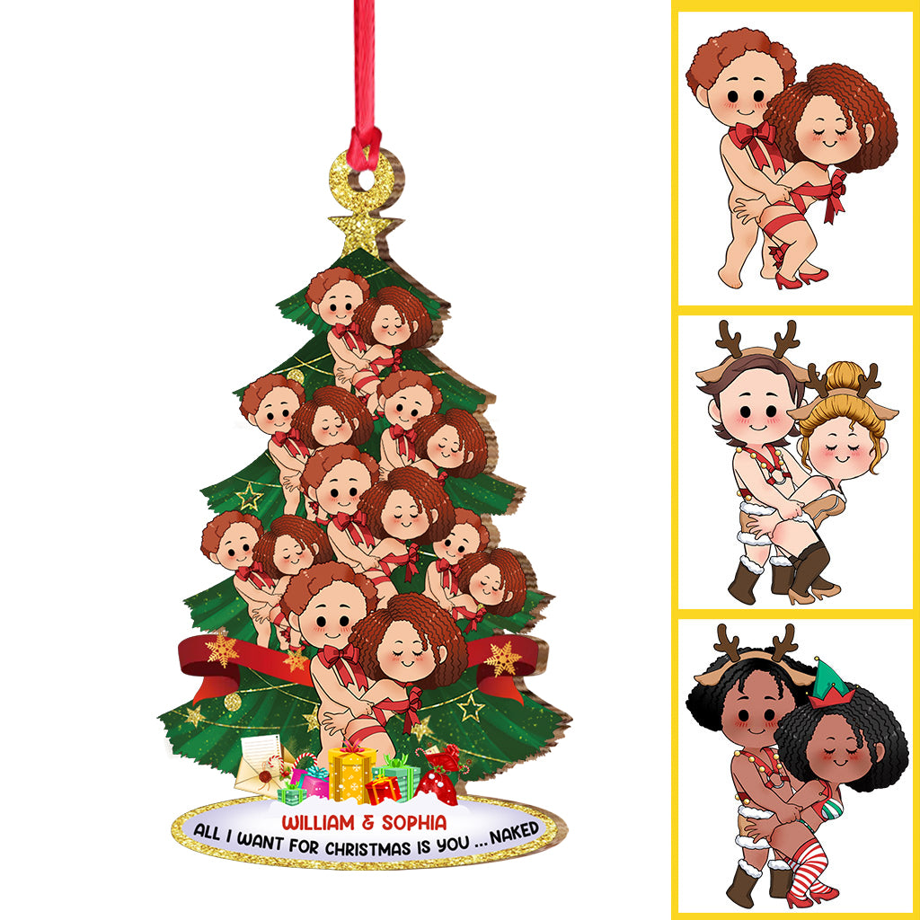 Christmas Tree - gift for boyfriend, girlfriend - Personalized Ornament