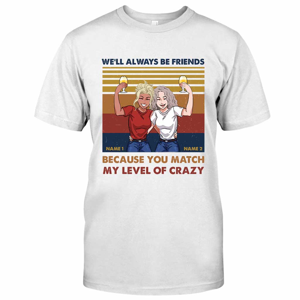 On est plus que des meilleures amies, on est comme une toute petite bande ! – T-shirt et sweat à capuche personnalisés