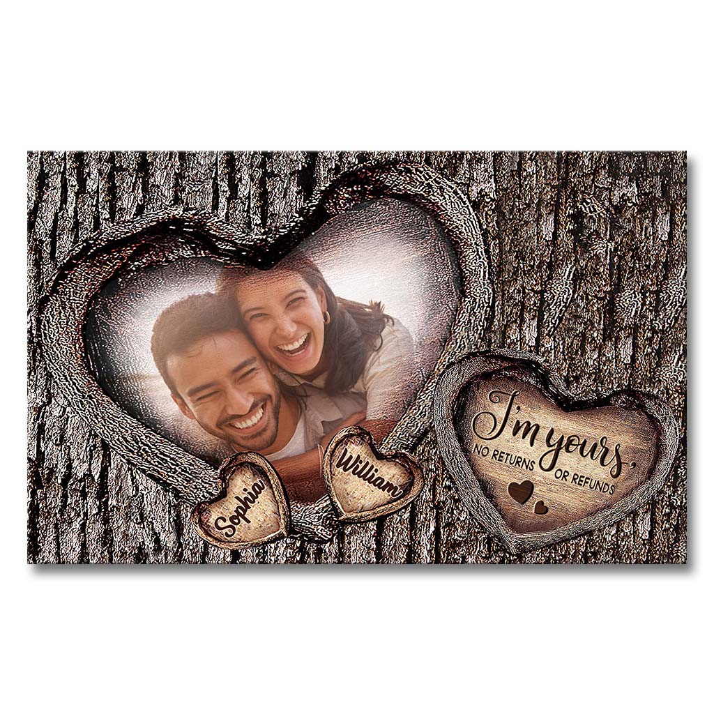 I’m Yours - Personalized Couple Canvas and Poster