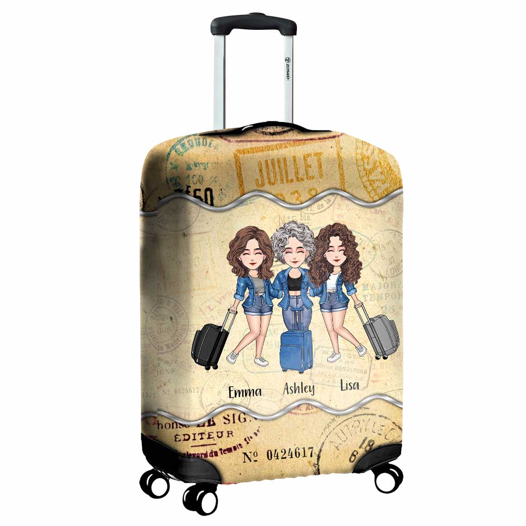 Mother Daughter Trip - Gift for mom, daughter - Personalized Luggage Cover
