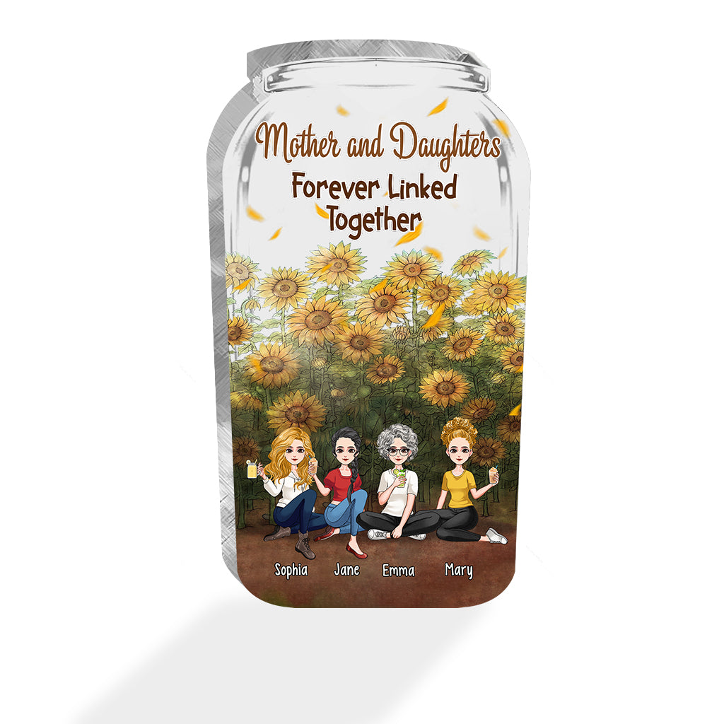 Mother and Daughters - Personalized Mother's Day Grandma Custom Shaped Acrylic Plaque