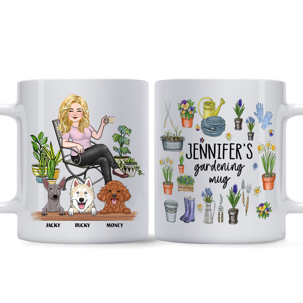 Mug de jardinage - Mug de jardinage personnalisé