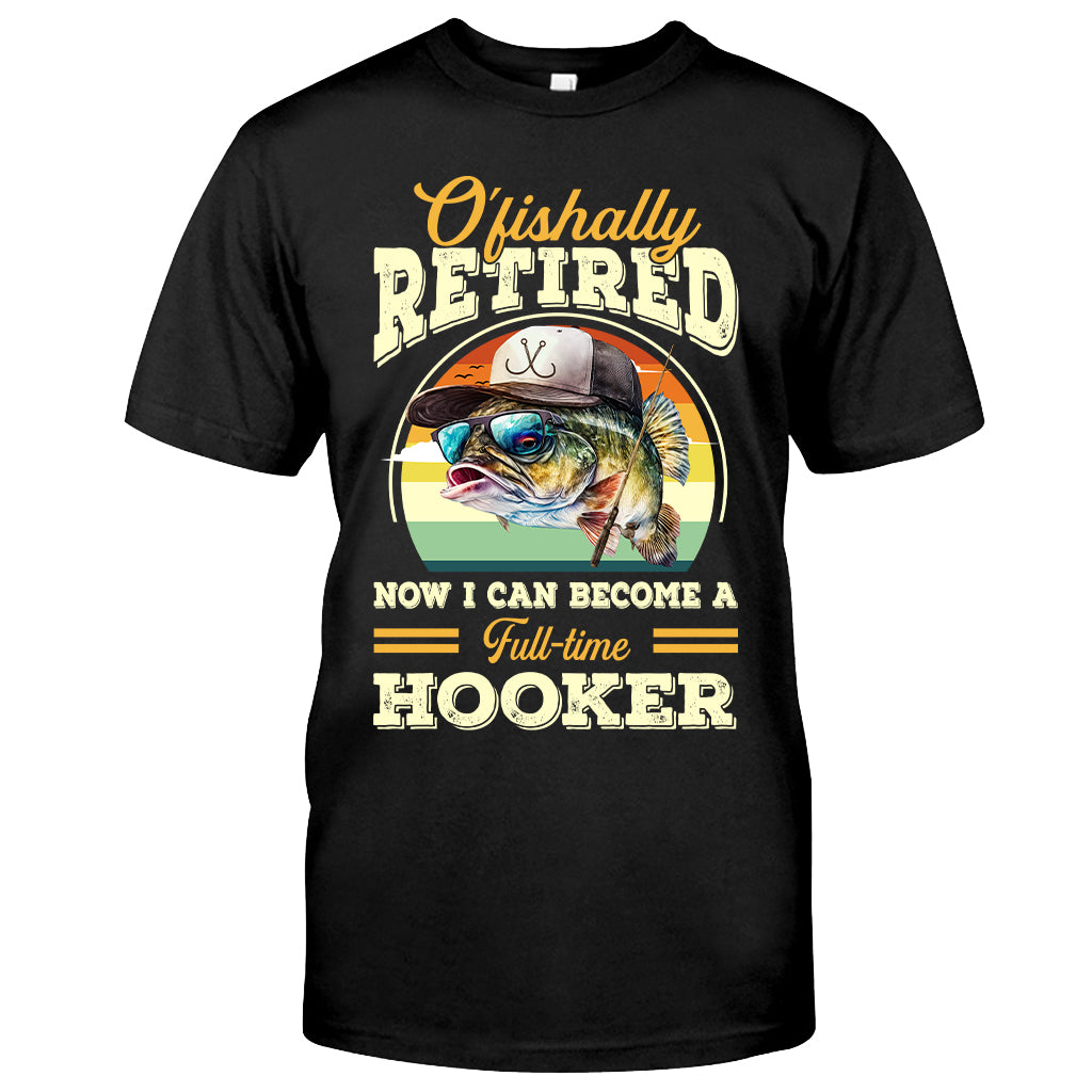 O'fishally Retired - T-shirt et sweat à capuche de pêche personnalisés