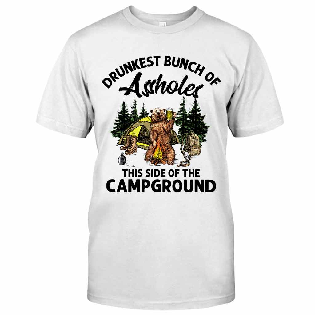 La bande la plus ivre du camping - T-shirt et sweat à capuche de camping 112021