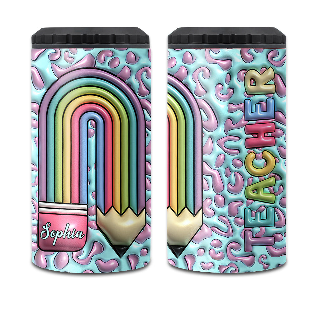 Vie d'enseignant - Refroidisseur de canettes personnalisé pour enseignants