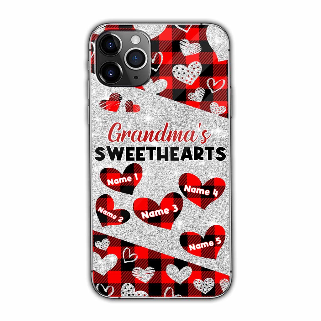 Grandma's Sweethearts - Personalized Valentine Grandma Phone Case