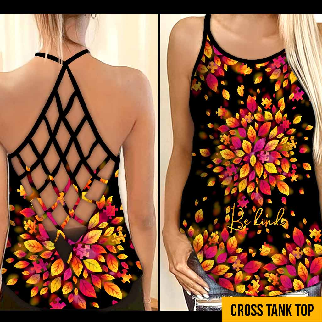 Soyez bienveillant - Débardeur croix pour la sensibilisation à l'autisme