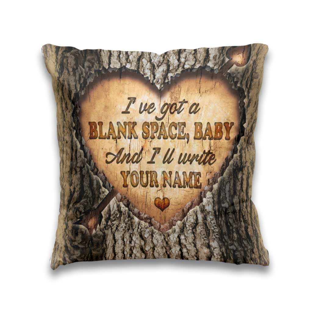 I'll Write Your Name - Personalized Couple Throw Pillow