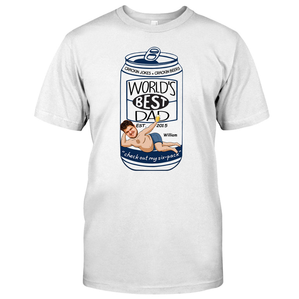 Meilleur papa du monde - T-shirt et sweat à capuche personnalisés pour papa