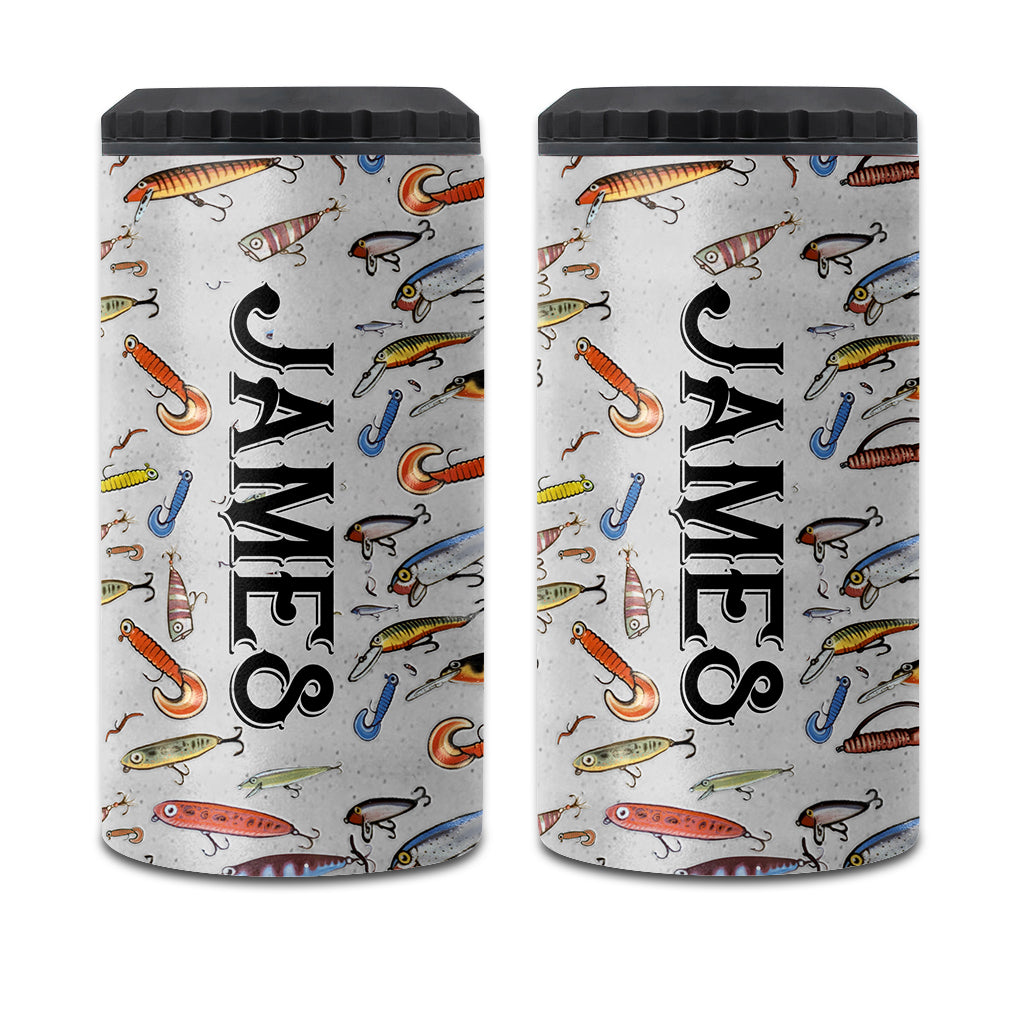 Leurres de pêche - Refroidisseur de canettes de pêche personnalisé