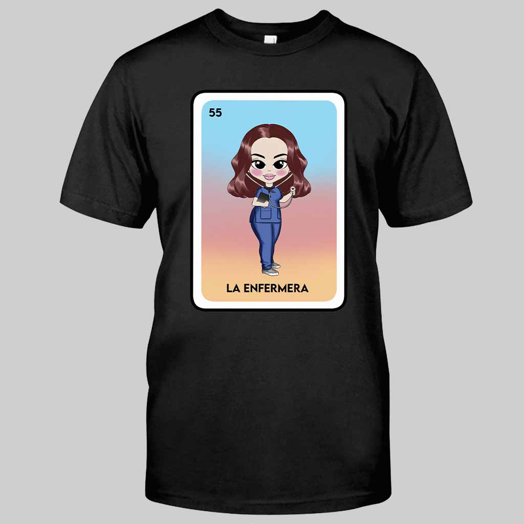 T-shirt et sweat à capuche personnalisés « La Enfermera » - Infirmière