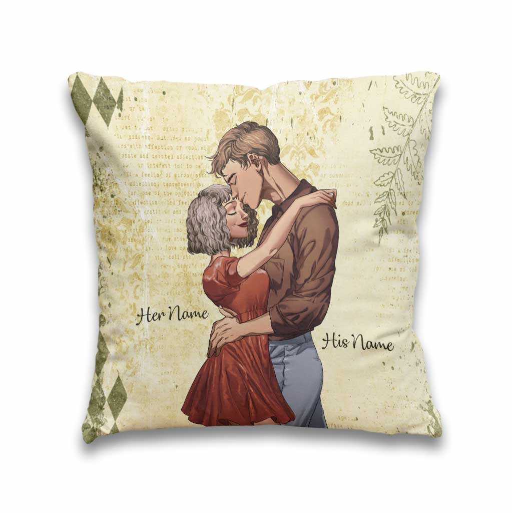 So I Can Kiss You Anytime I Want - Personalized Couple Throw Pillow
