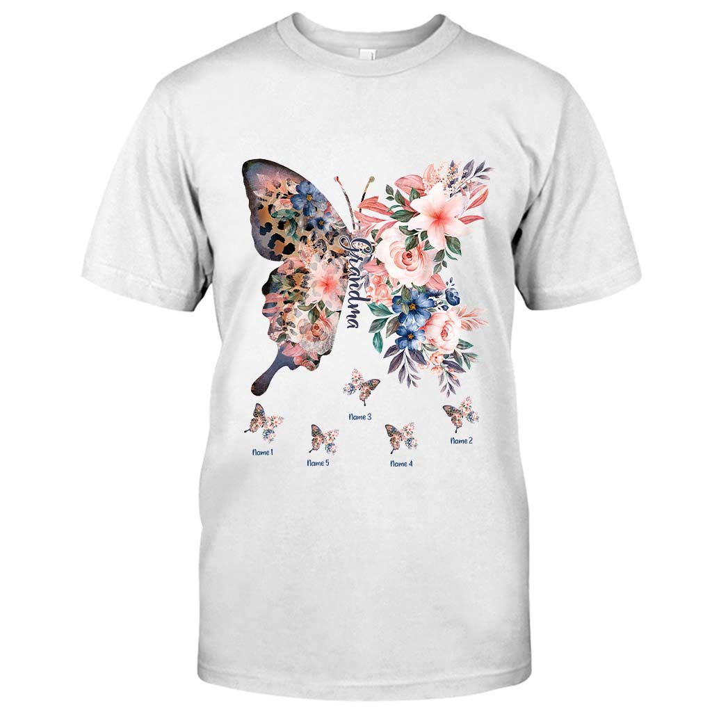 Grand-mère - Cadeau pour grand-mère, maman - T-shirt et sweat à capuche personnalisés