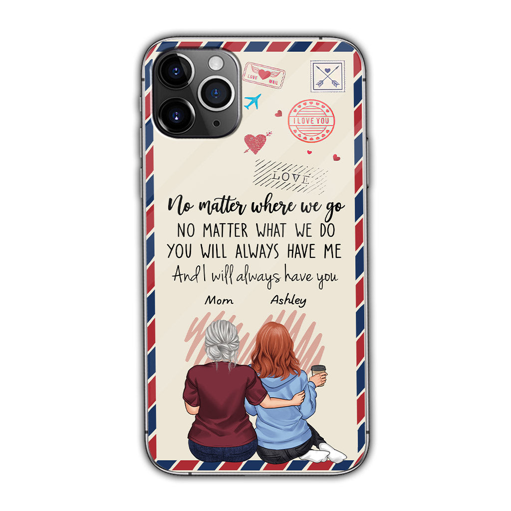 Coque de téléphone personnalisée mère et fille