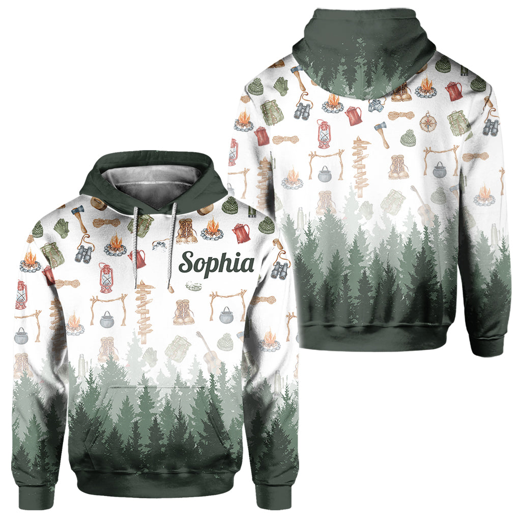 Love Camping - Personalized Camping All Over Shirt