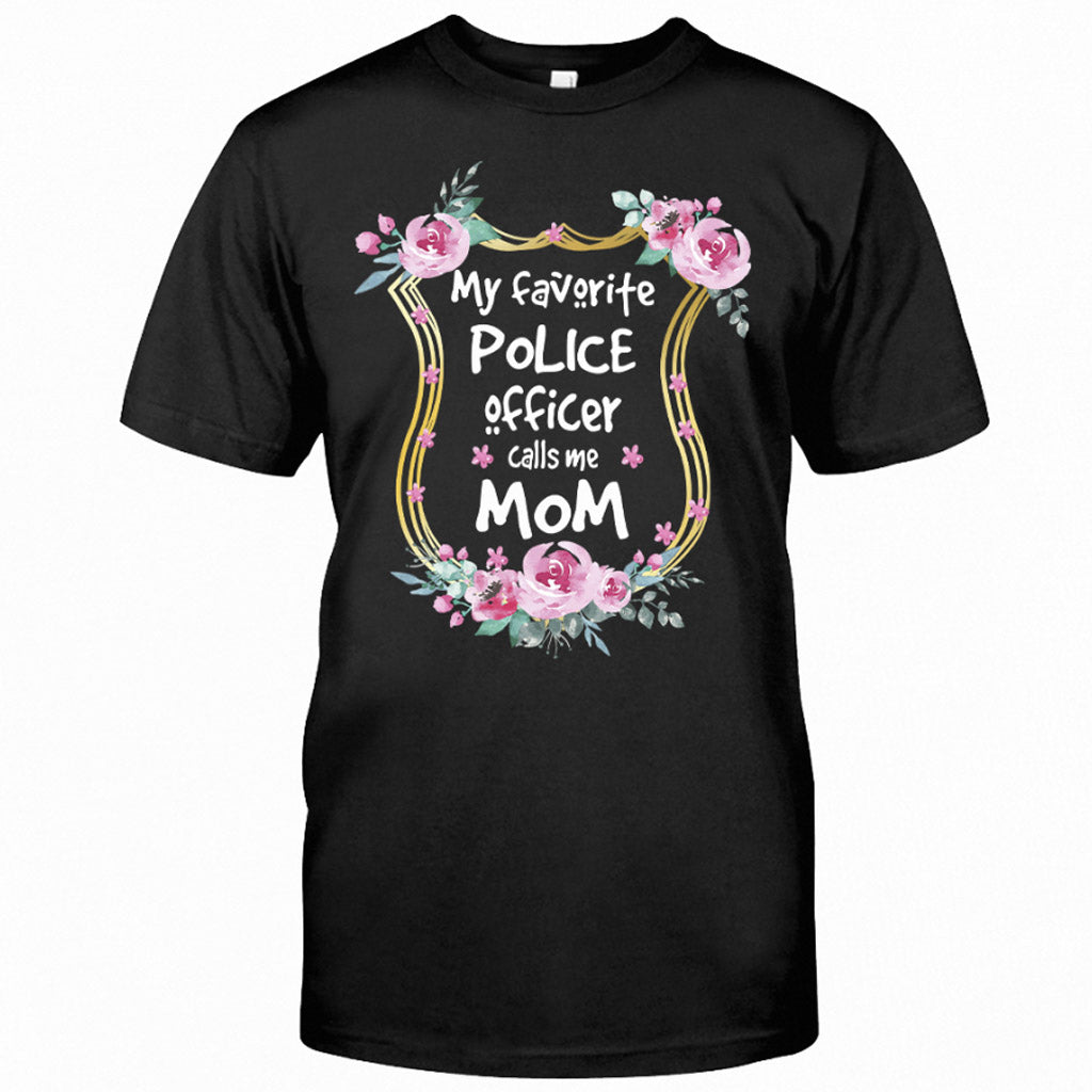 Mon policier préféré m'appelle maman - T-shirt et sweat à capuche 112021