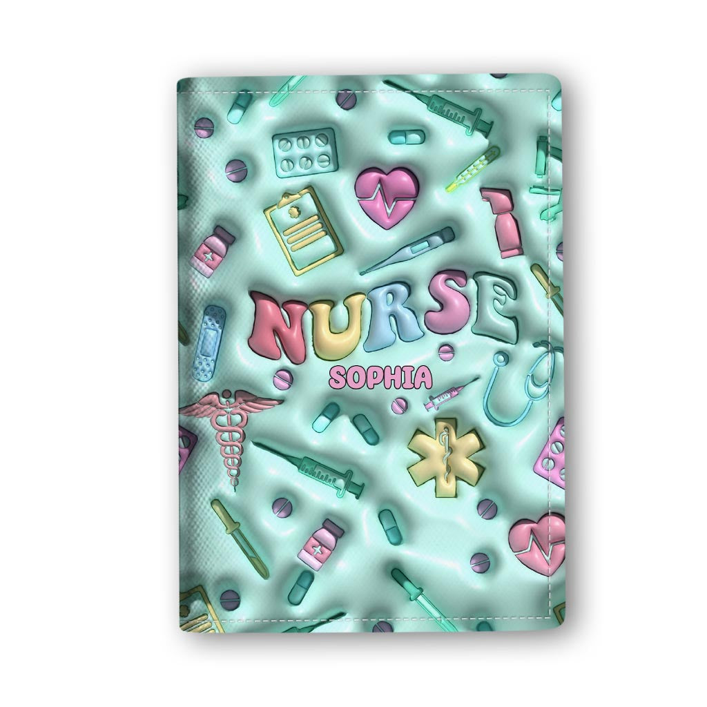 Nurse Life - Personalized Nurse Passport Holder