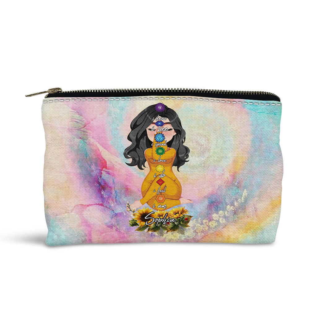 Lâchez prise - Pochette de yoga personnalisée