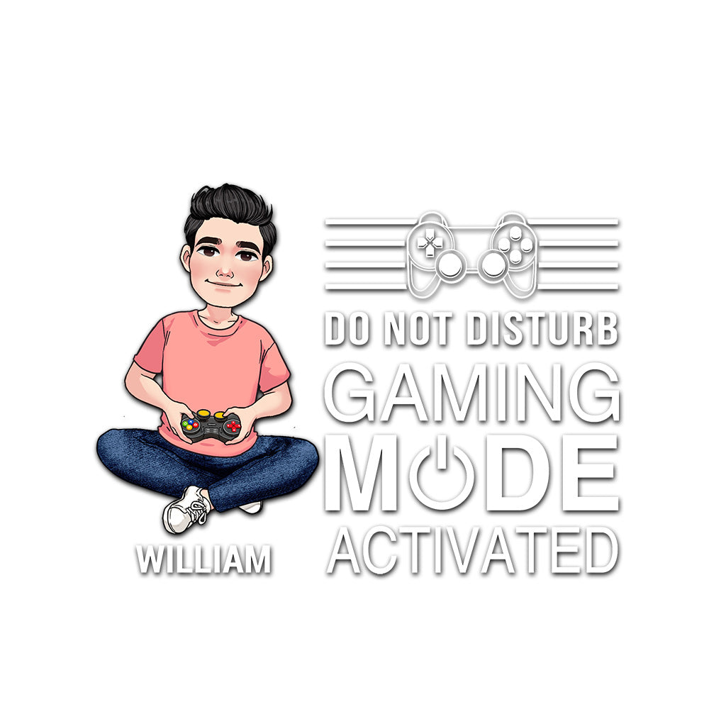 Ne pas déranger - Autocollant de jeu vidéo personnalisé complet