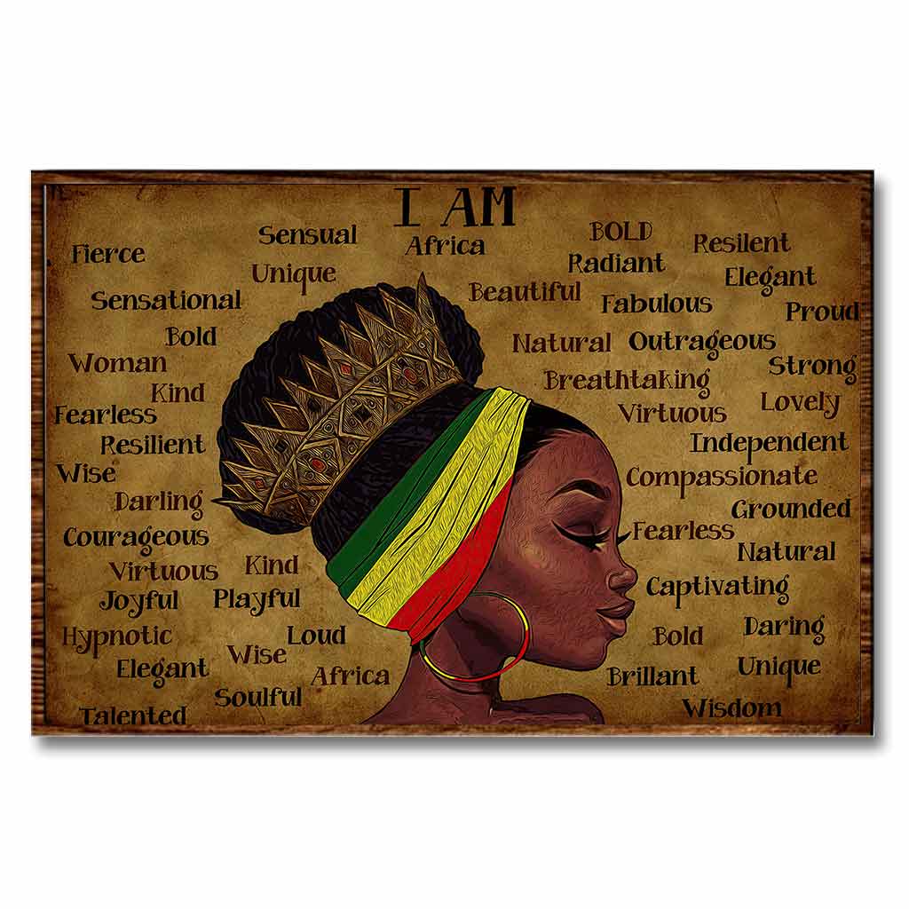 Reine Noire - Affiche afro-américaine