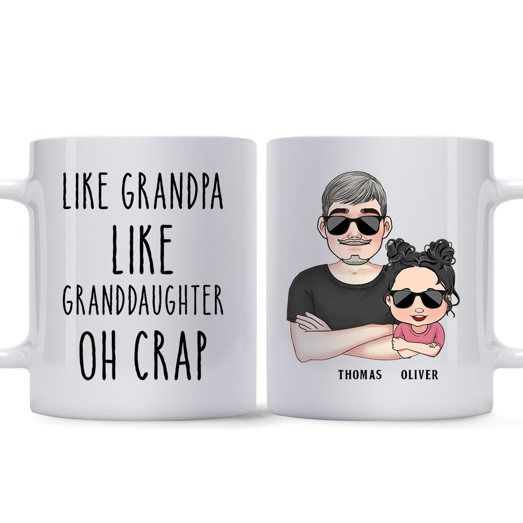 Tel père, tel fils - Cadeau pour papa, papa, fils - Mug personnalisé