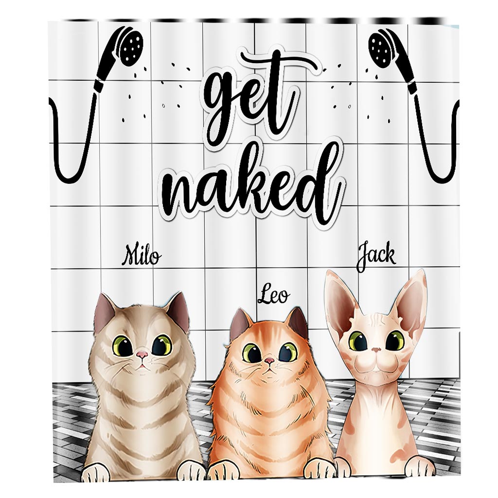 I Saw That - Personalized Dog Shower Curtain
