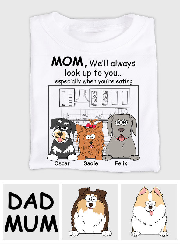 Je t'admirerai toujours - T-shirt et sweat à capuche personnalisés pour chien