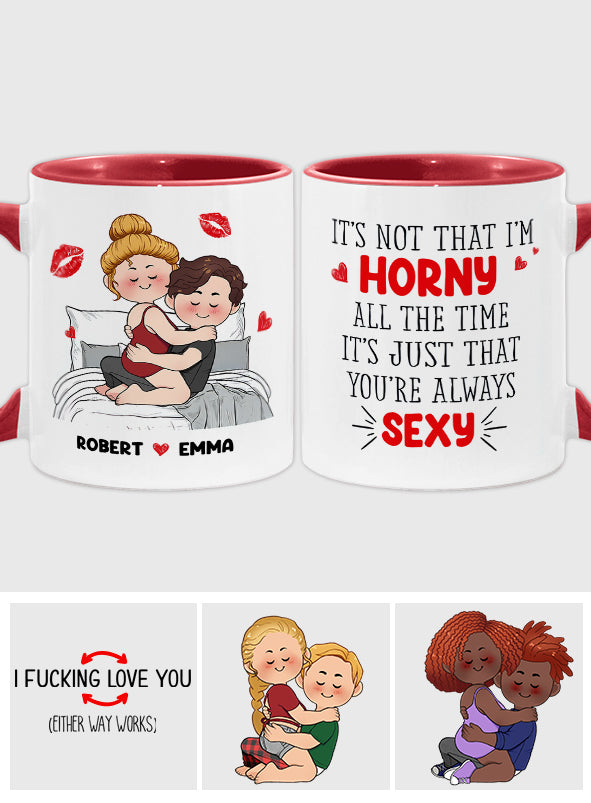 Je t'aime - Mug personnalisé pour couple