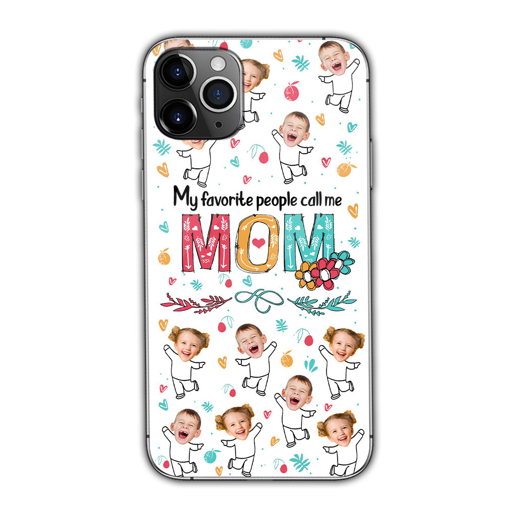 Mes personnes préférées m'appellent Nana - Cadeau pour grand-mère, maman - Coque de téléphone personnalisée