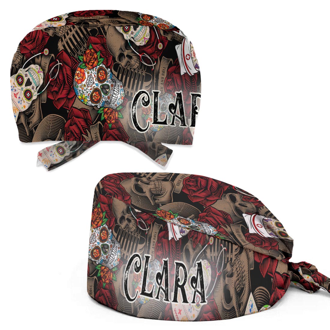 Vie d'infirmière - Bonnet de bloc opératoire personnalisé