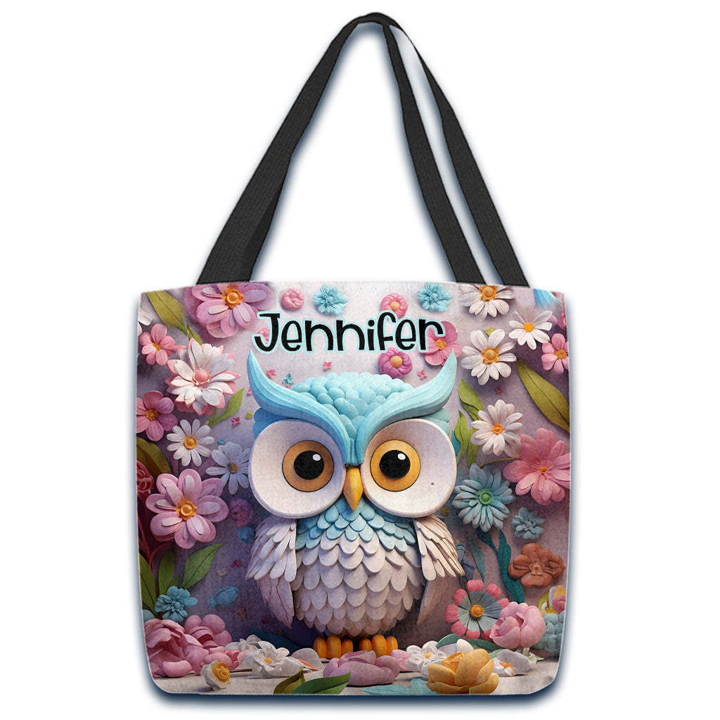 Sac fourre-tout hibou personnalisé Cool Owl