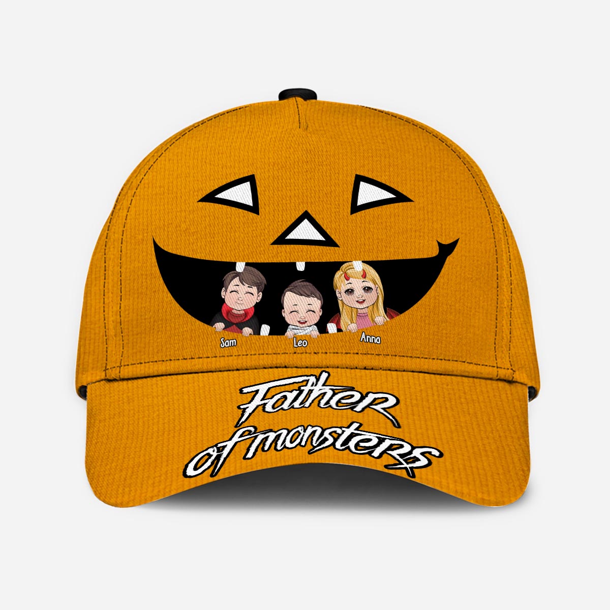 Father Of Monsters - Personalized Father Classic Cap