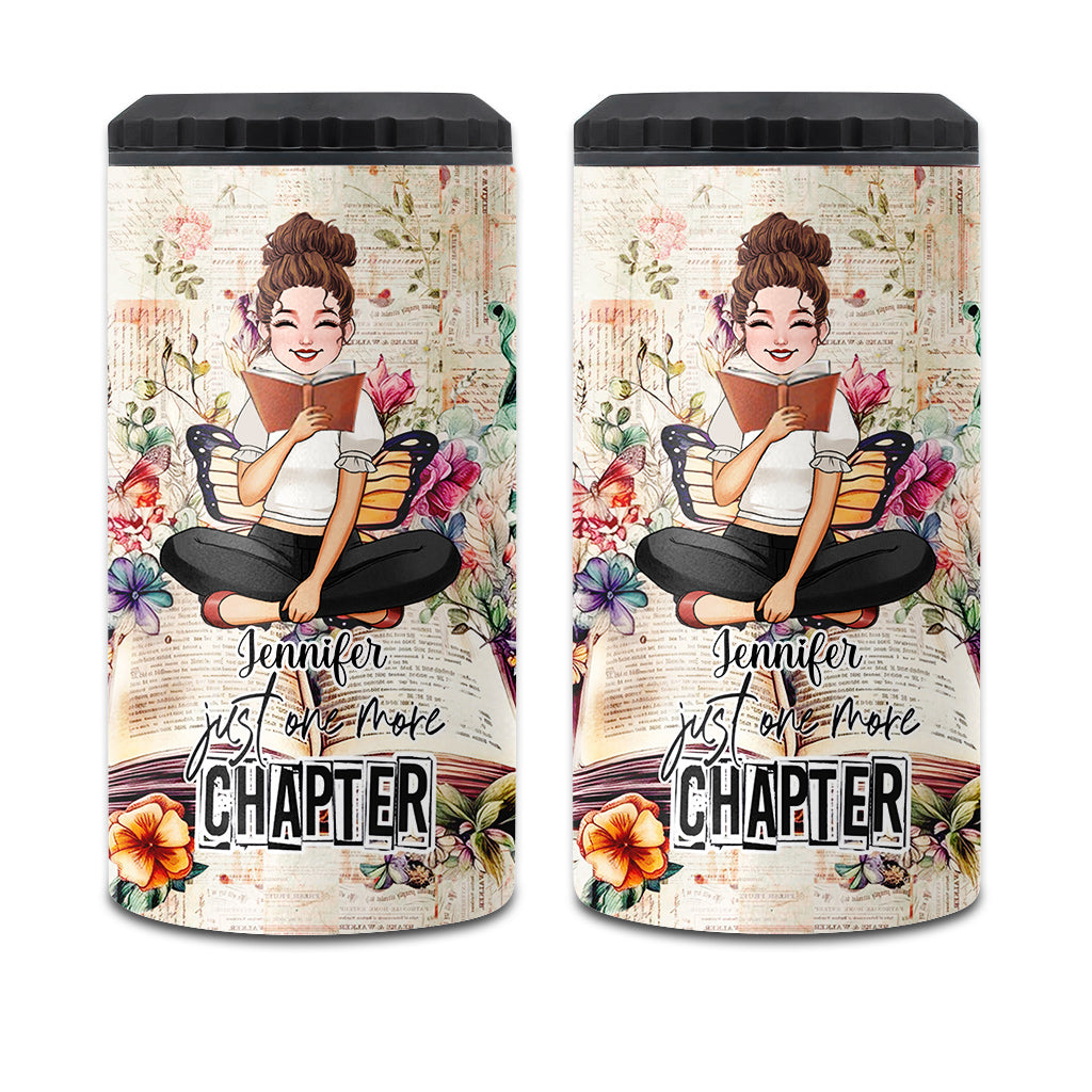 Just One More Chapter - Personalized Book Can Cooler