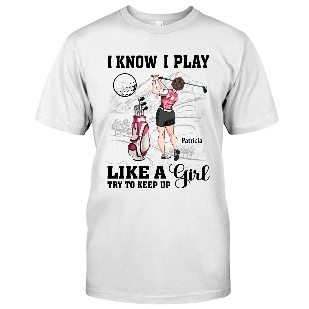 Golf Instruction - Golf gift for her, girlfriend, wife, daughter - Personalized T-shirt And Hoodie