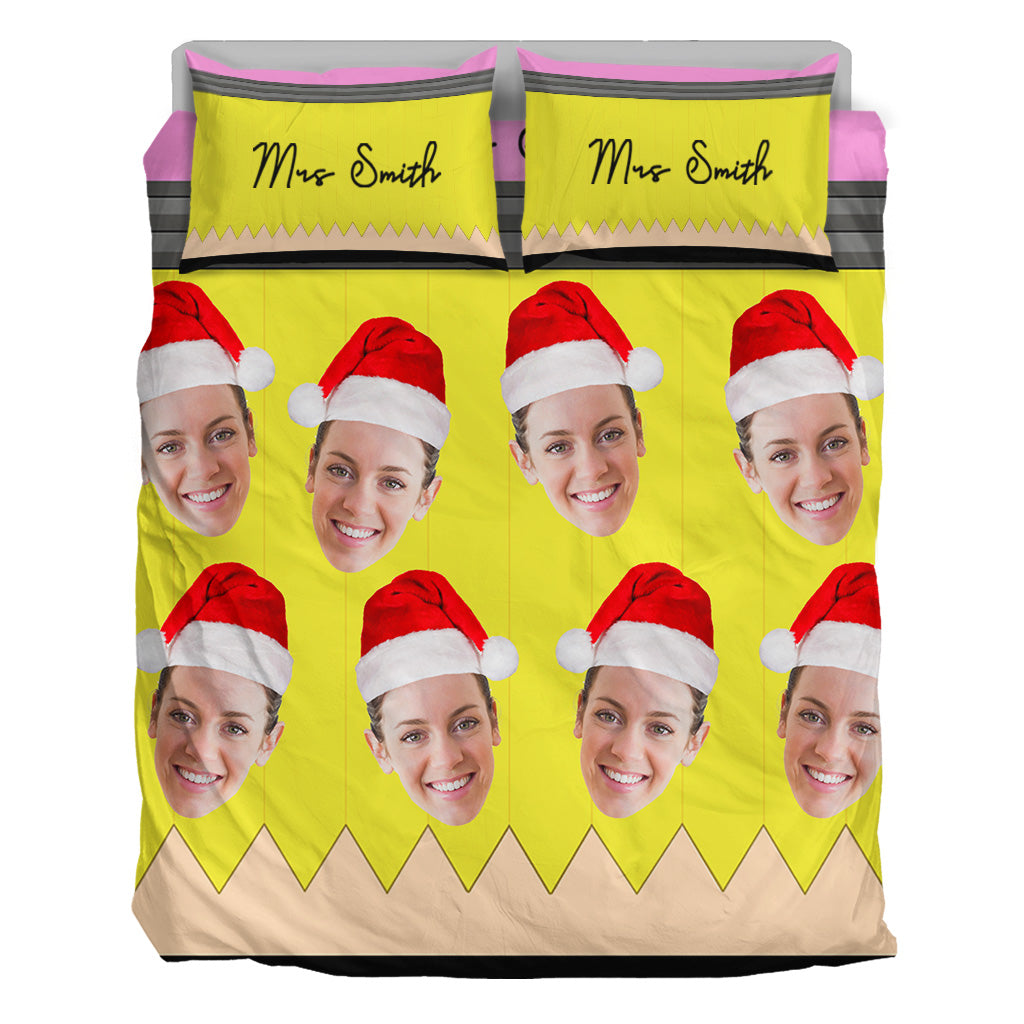 Vie d'enseignant - Ensemble de courtepointe personnalisé pour enseignant