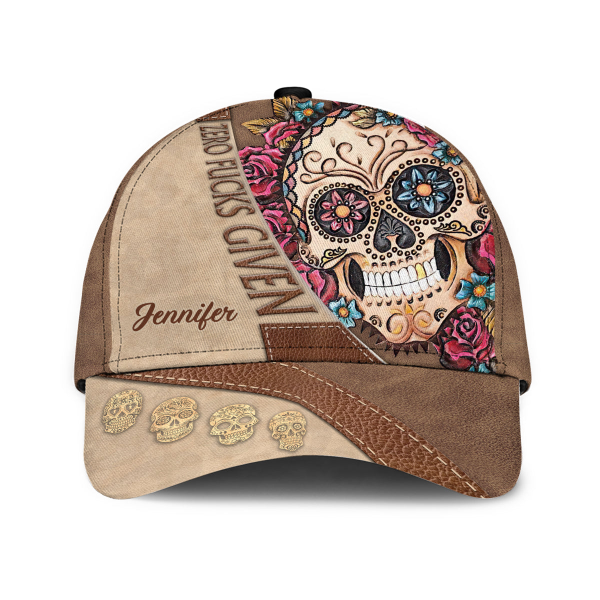Casquette classique personnalisée Zero F Given - Tête de mort