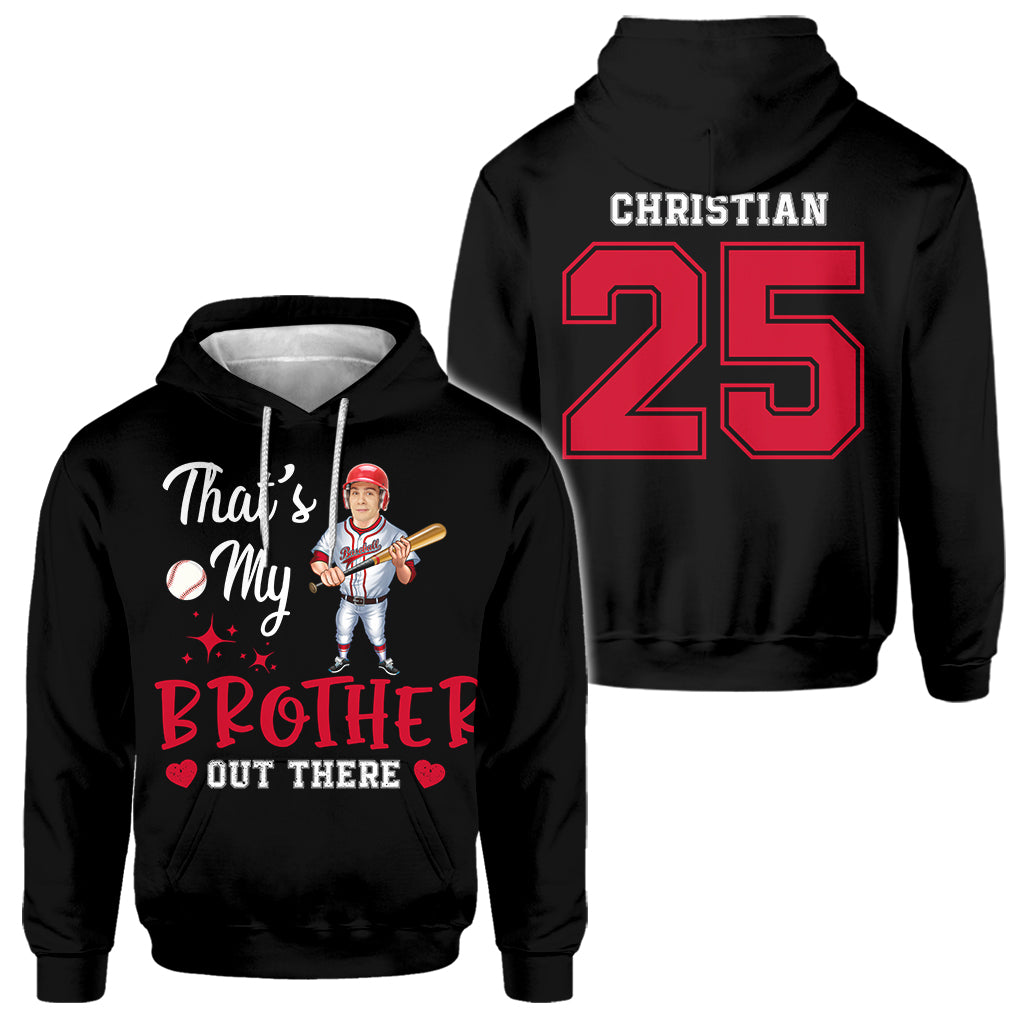 Mon joueur préféré - T-shirt de baseball personnalisé intégral