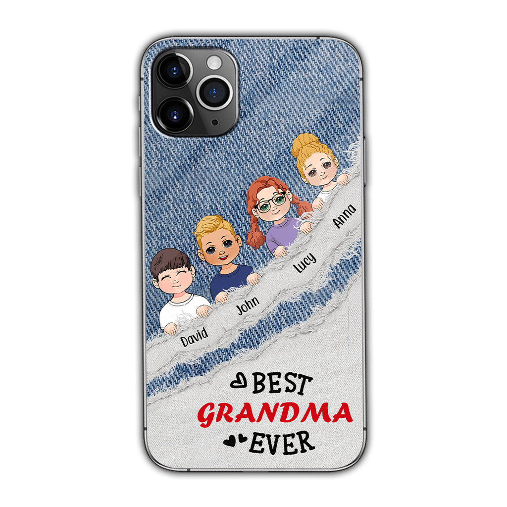 Best Grandma Ever - Personalized Grandma Phone Case