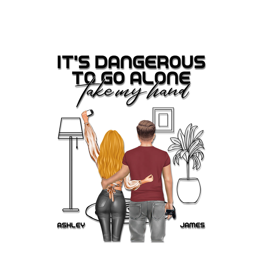 Couples Who Game Together Stay Together - Personalized Video Game Decal Full