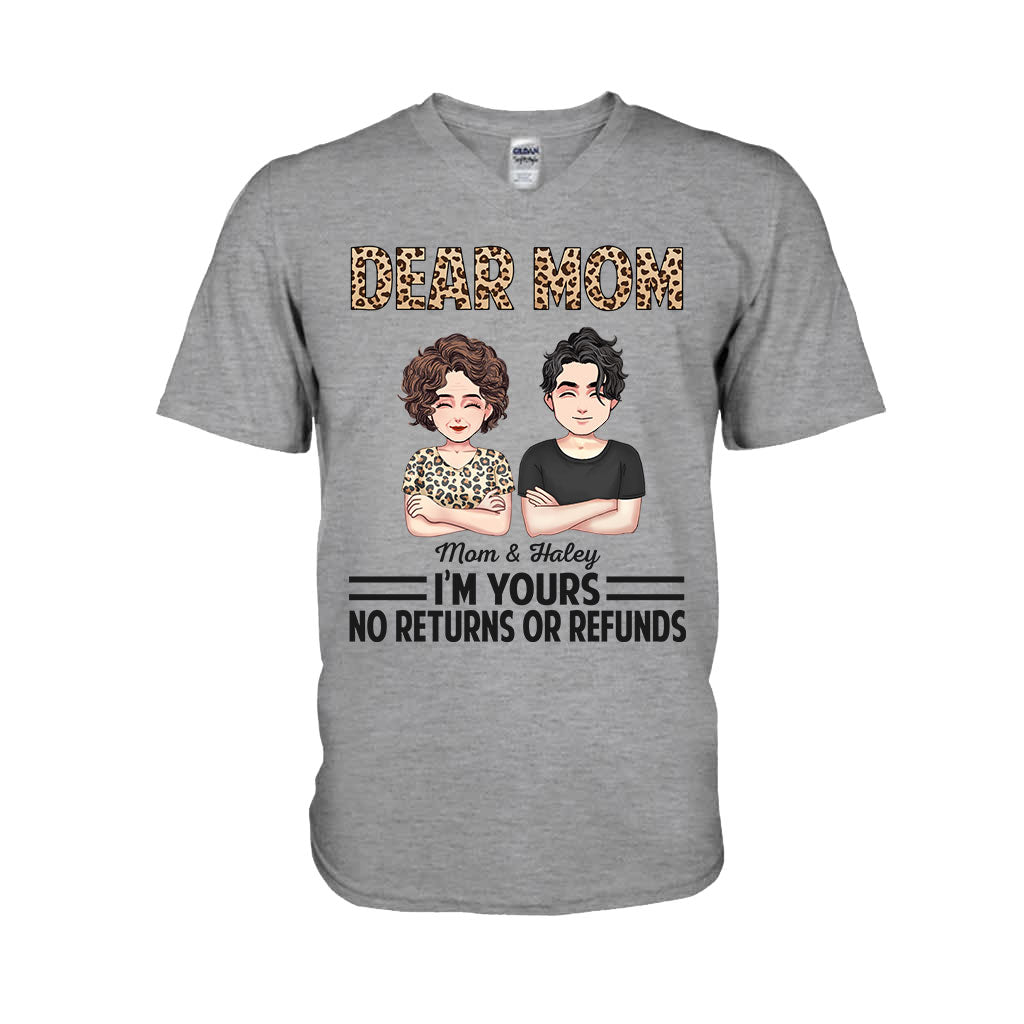 Chers maman et papa, je suis à vous - Cadeau pour maman et papa - T-shirt et sweat à capuche personnalisés