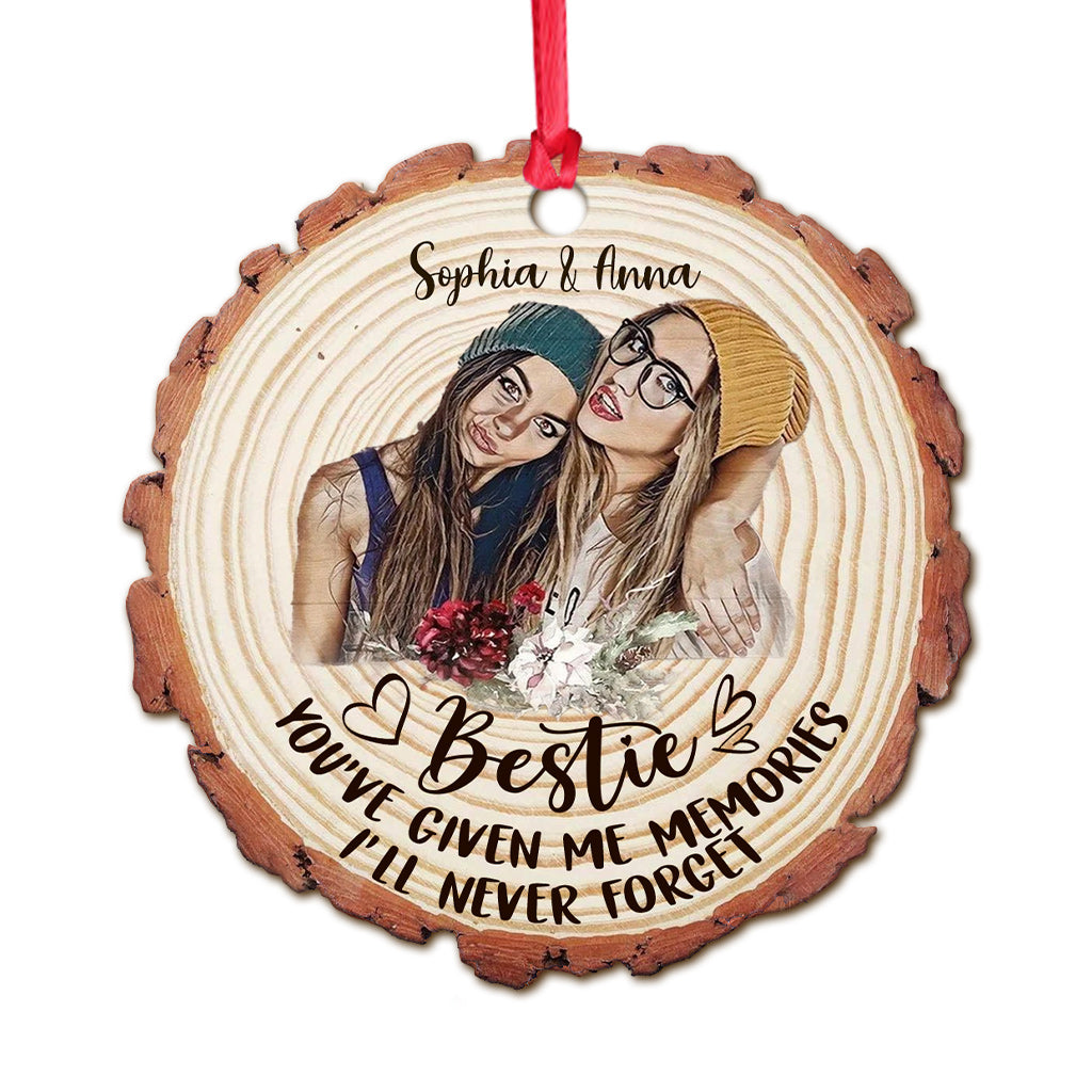 Besties Forever - Personalized Bestie Ornament