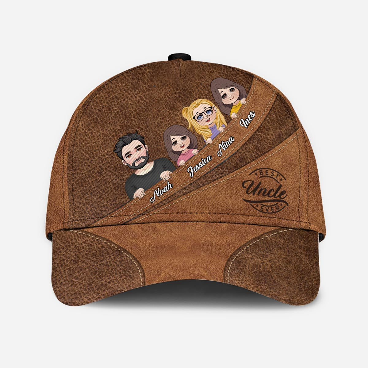 Best Dad Ever - Gift for dad, grandma, grandpa, mom, uncle, aunt - Personalized Classic Cap
