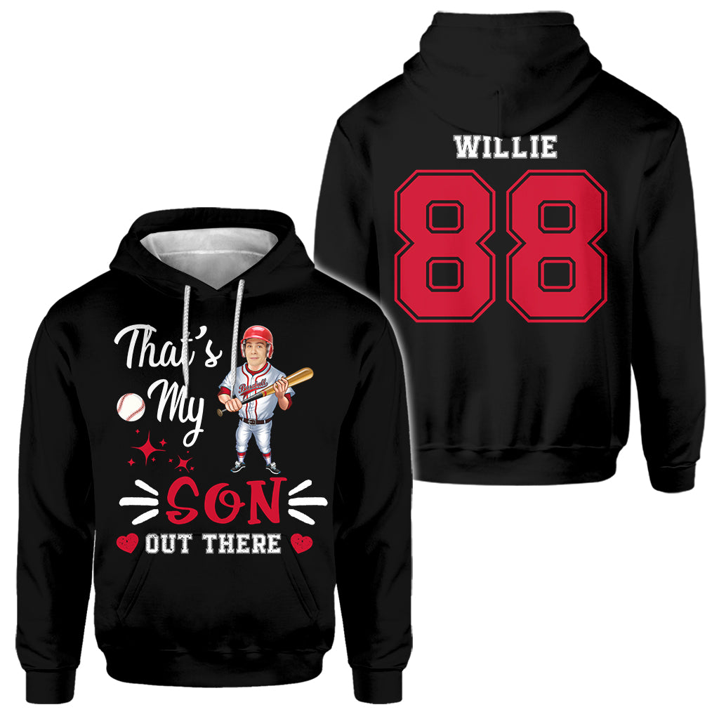 Mon joueur préféré - T-shirt de baseball personnalisé intégral