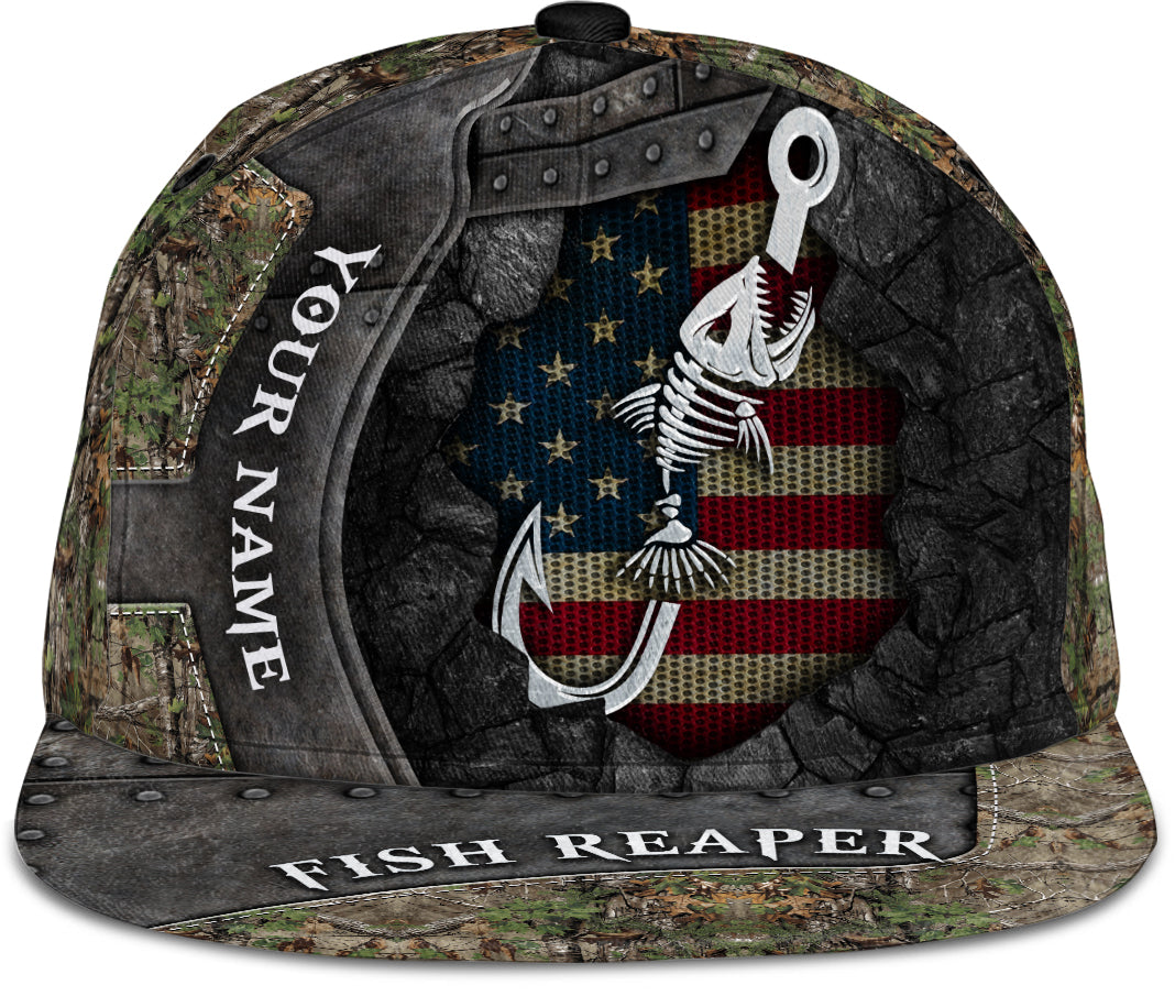 Fish Reaper - Personalized Fishing Snapback