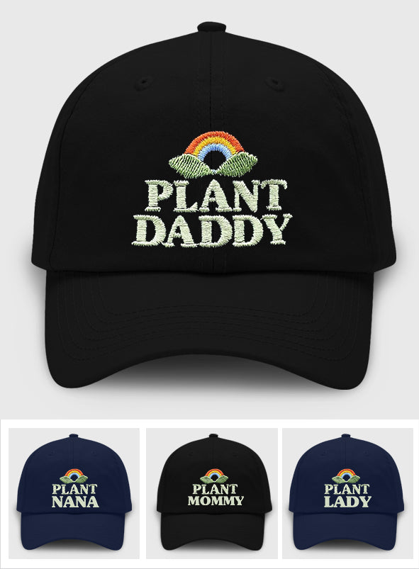 Papa/Maman/Dame des Plantes - Casquette classique brodée personnalisée pour le jardinage