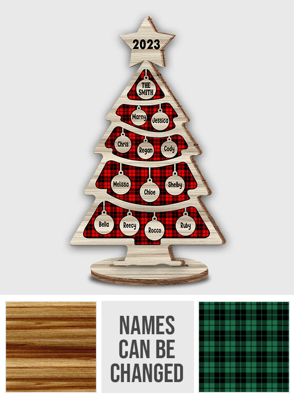 Home Sweet Home - Plaque en bois personnalisée pour la famille