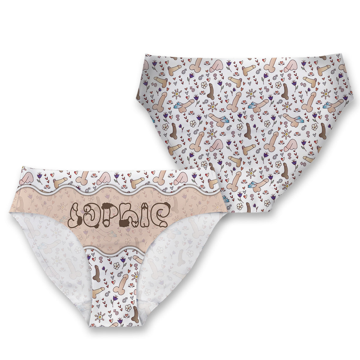 Funny Gift - Personalized Bestie Women Briefs