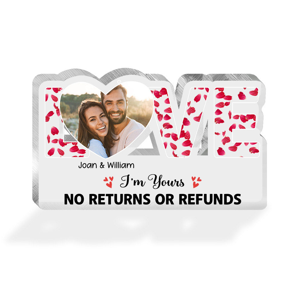 « This Is Us » - Cadeau pour couple (mari, femme, petite amie, petit ami) - Plaque acrylique personnalisée.