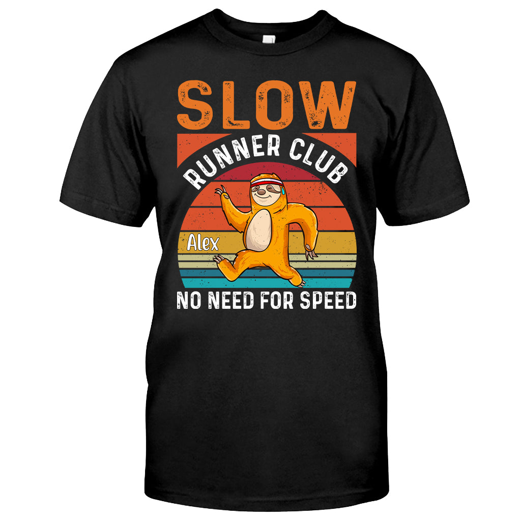 Slow Runner Club - T-shirt et sweat à capuche de course personnalisés