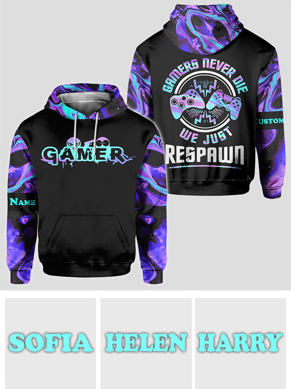 We Just Respawn - T-shirt personnalisé inspiré des jeux vidéo